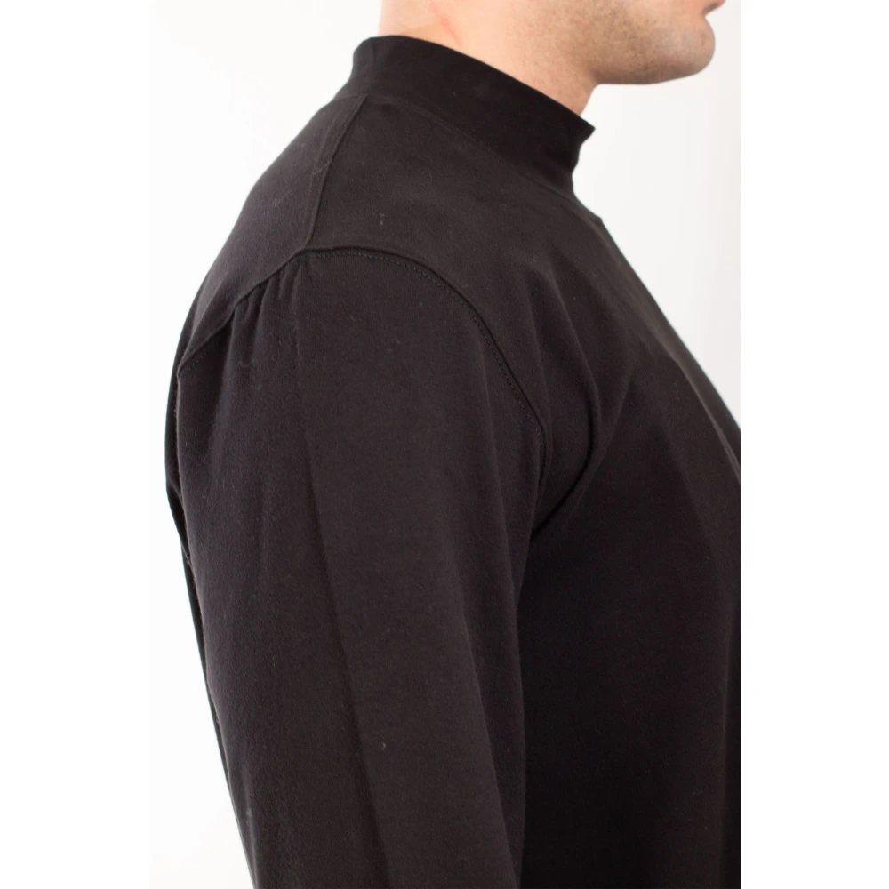 Circolo 1901 Zachte Jersey Longsleeve Tee Black Heren