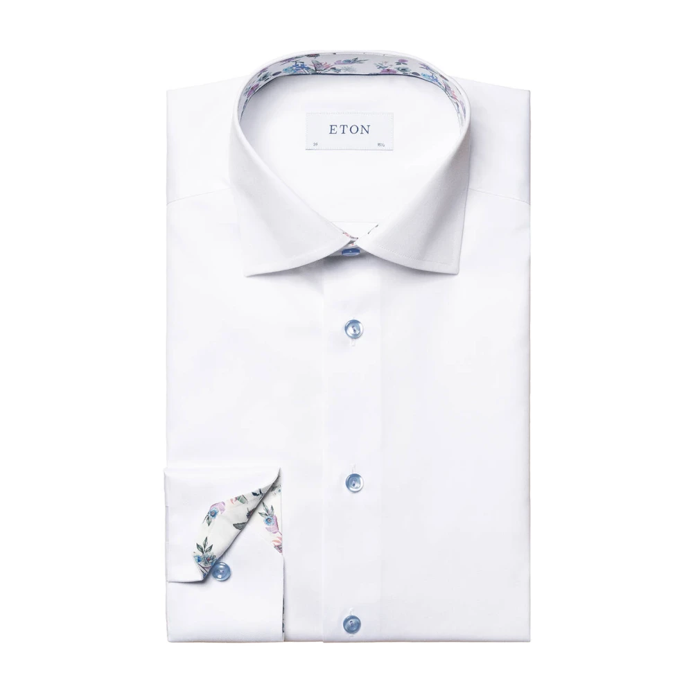 Eton Moderne Fit Overhemd White Heren