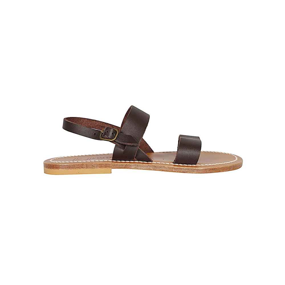K.jacques Donna Marrone - K Jacques St Tropez Sandali Leather - Shoes - 38 Eu