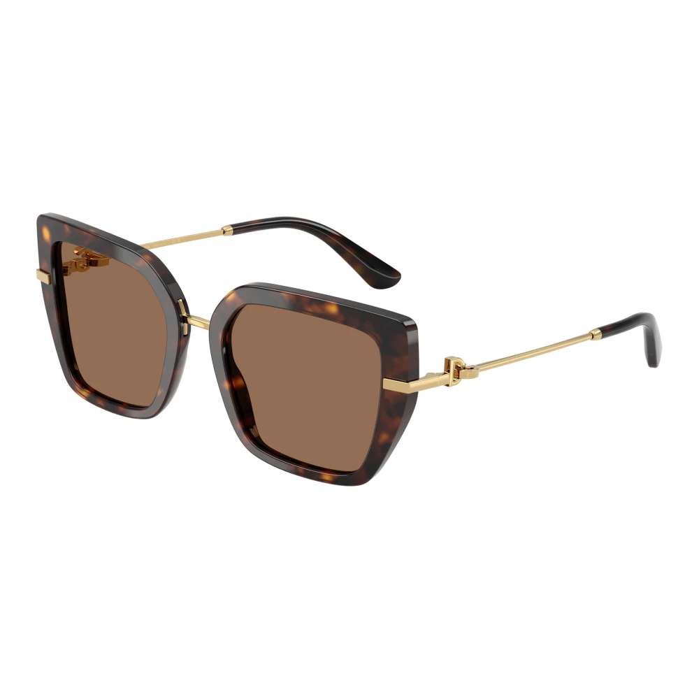 Dolce&Gabbana Woman Sunglass DG4474 - Frame color: Havana, Lens color: Dark Brown - Image 6
