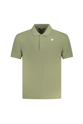 polo-en-coton-vert-avec-logo