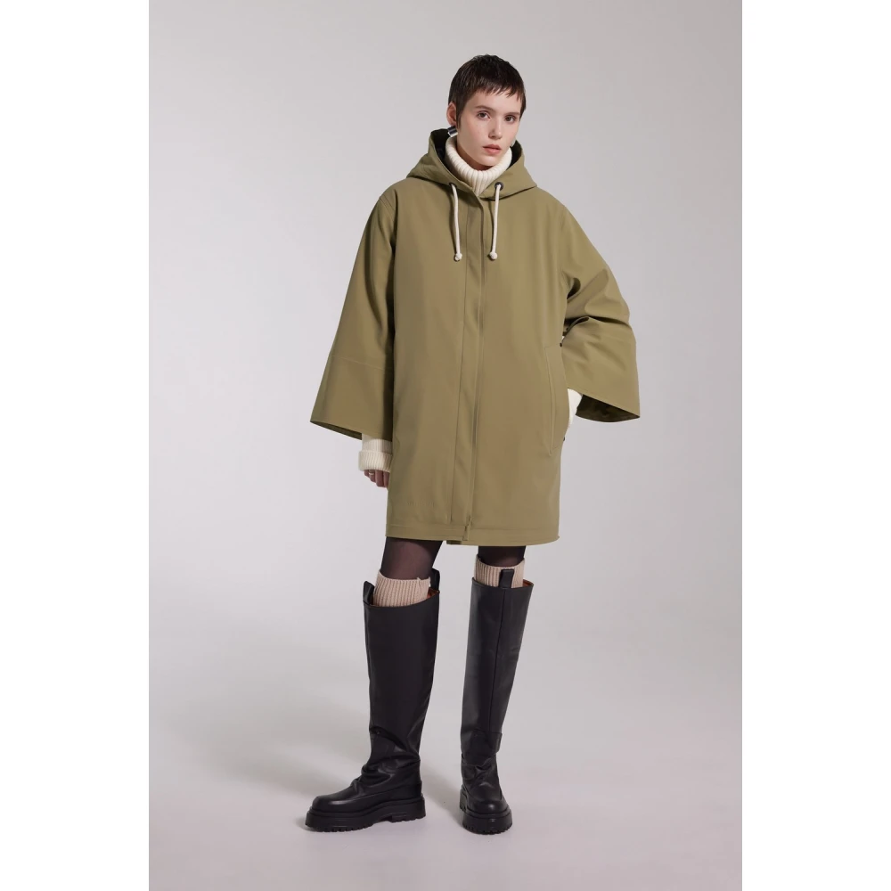 Stutterheim Winter Matte Regenjas Green Dames