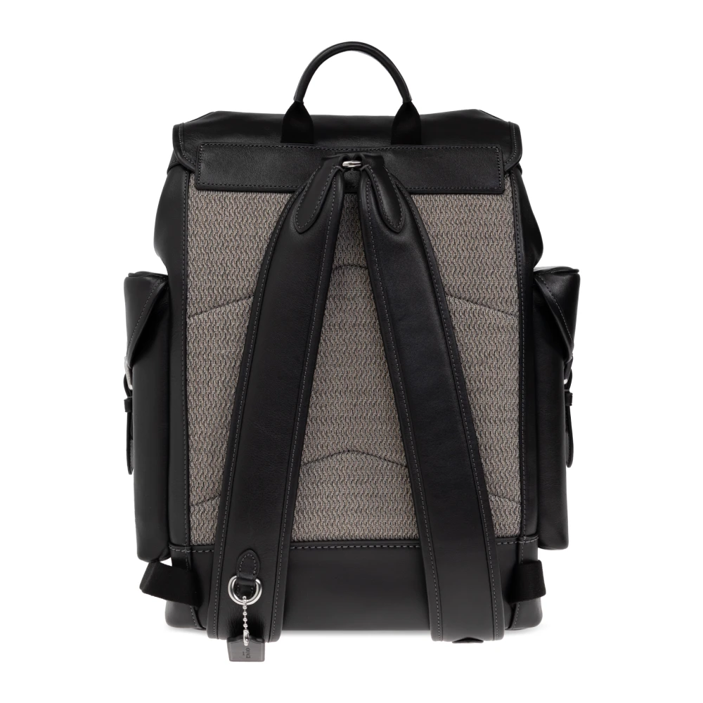 Coach Leren rugzak Hitch Black Heren
