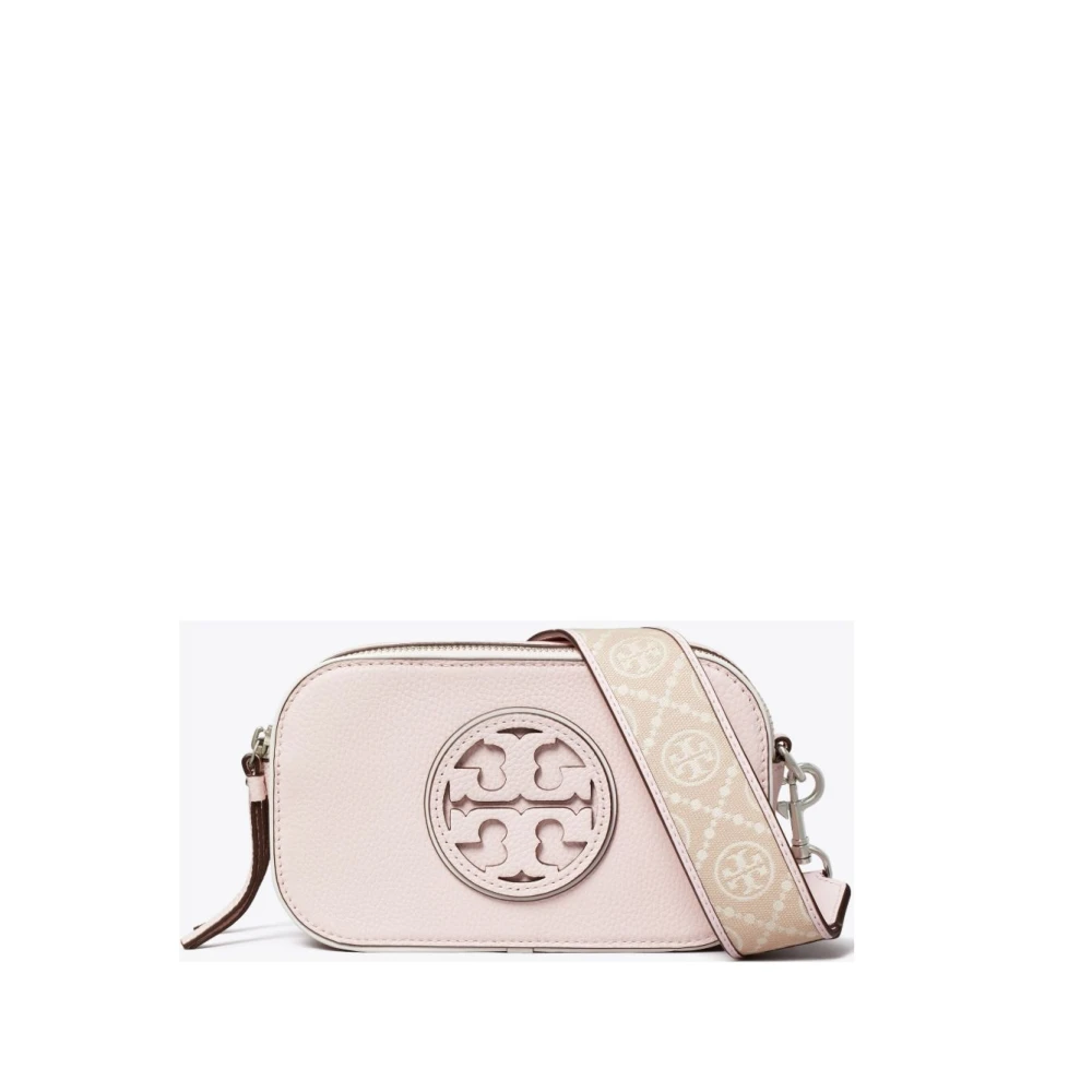 TORY BURCH Roze Double T Motif Schoudertas Pink Dames