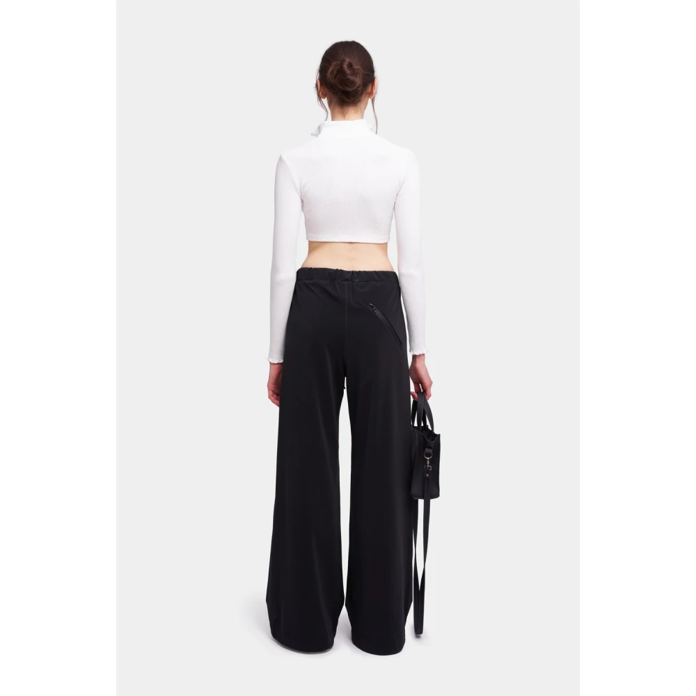 Stutterheim Waterdichte overall broek met trekkoord taille Black Dames