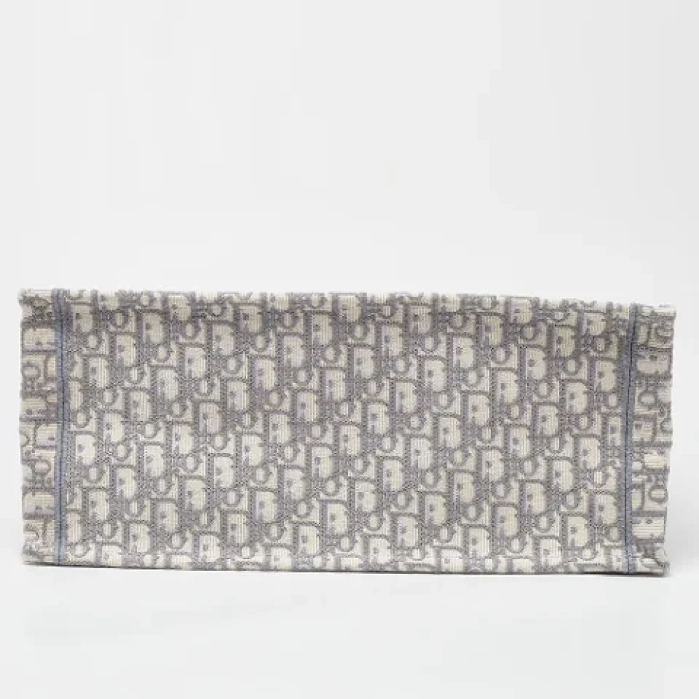 Dior Vintage Pre-owned Canvas totes Gray Dames