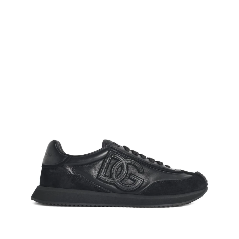 Dolce & Gabbana Uomo Nero - Dg Cushion Sneaker - Shoes - 41 Eu