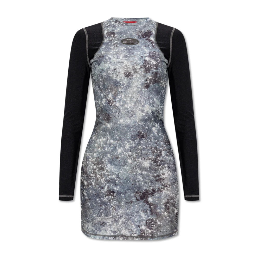 Diesel Jurk D-Vanne Gray Dames