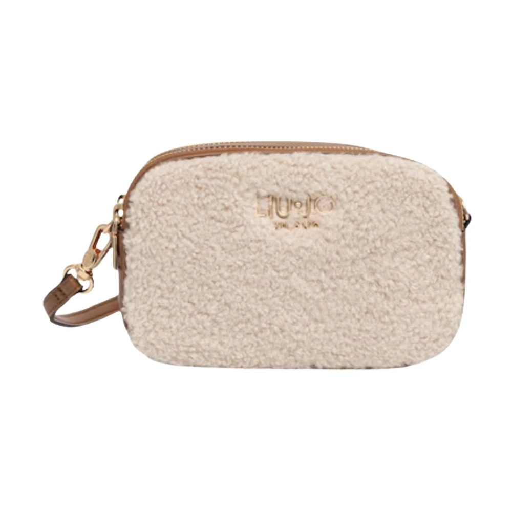 Liu Jo , Cross Body Bags, Female, Beige, One Size, Small Crossbody Bag