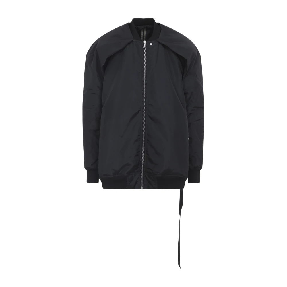 Rick Owens Black Bomber Jackets, Male, L, Jacket For Men Aw25