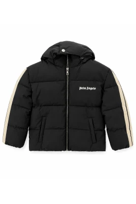 Logo Zip Hooded Jacket