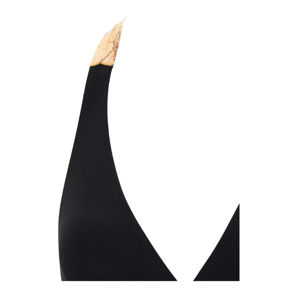 Alviero Martini 1a Classe Elegant Badpak met Kant Black Dames