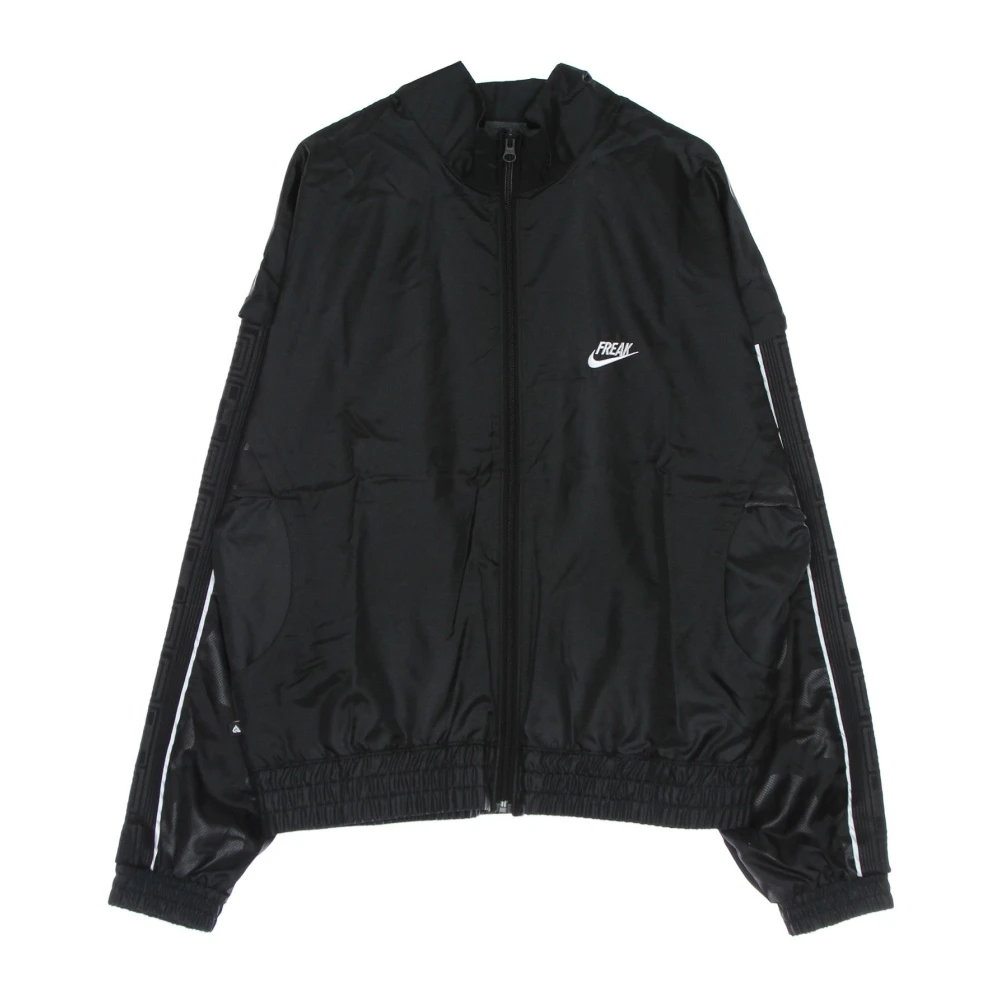 Nike Hög hals tracksuit jacka Svart Black, Herr