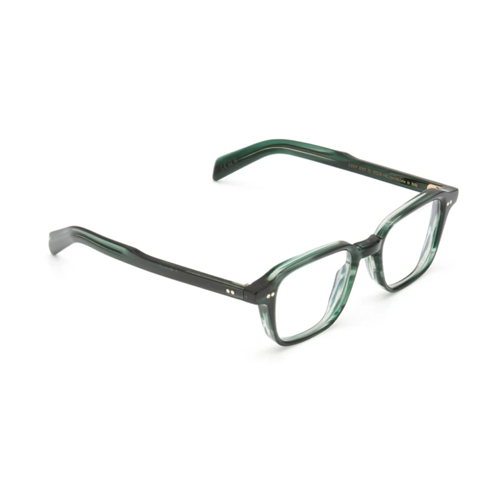 Cutler And Gross Vierkante acetaatbrillen GR07-stijl Green Unisex