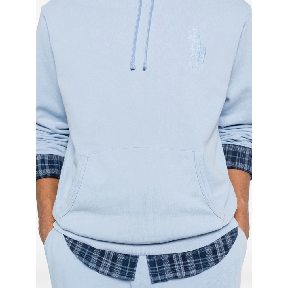 Polo Ralph Lauren Blauwe Sweater Heren Sweatshirt Blue Heren