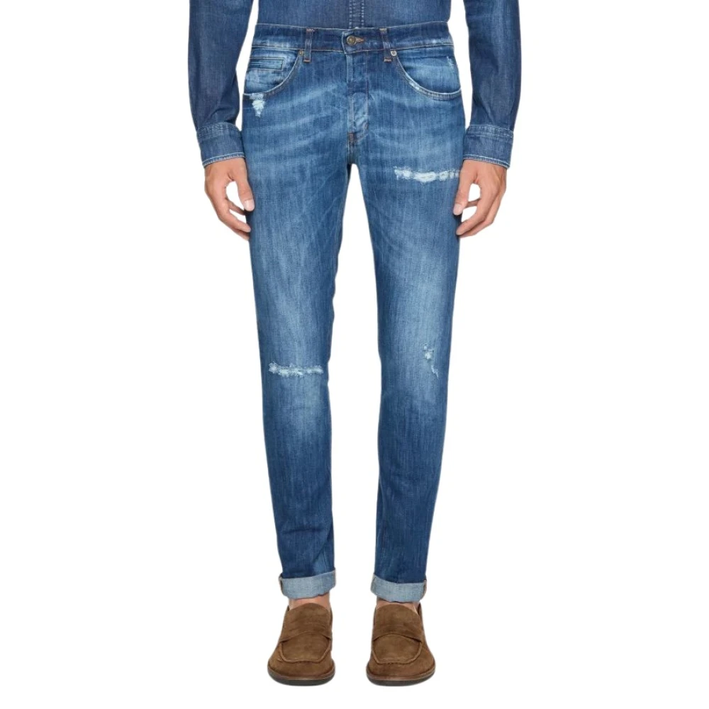 Dondup Men's Blue Slim Fit Jeans, W34, Slim-Fit Jeans