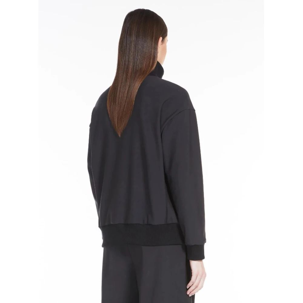 Max Mara Zwarte Sweater Regular Fit Black Dames