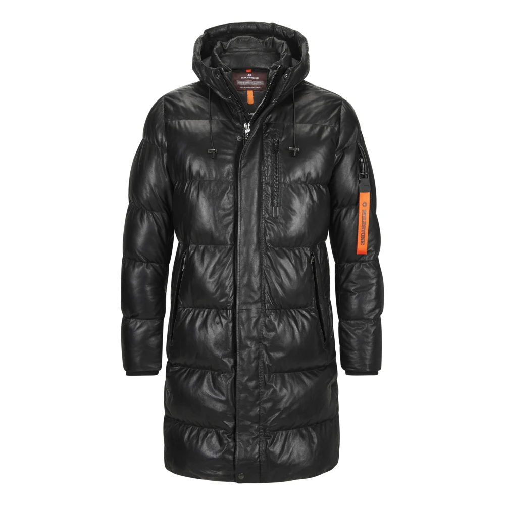 Milestone Winterparka met isolatie Black Heren