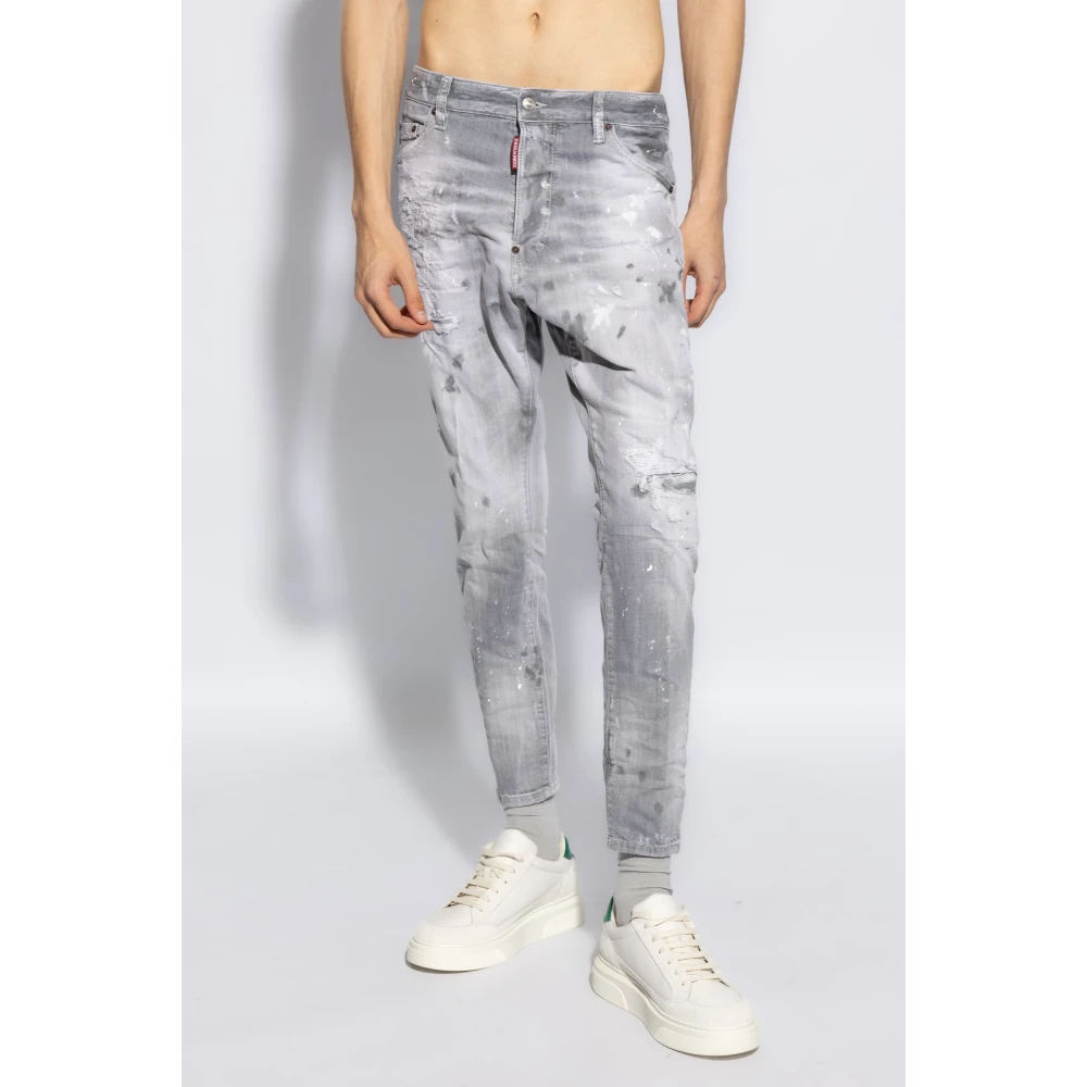 Dsquared2 Jeans 'Relax Long Crotch' Gray Heren