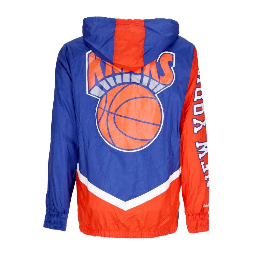 Mitchell & Ness NBA Onweerstaanbare Windbreaker Hardwood Classics Blue Heren