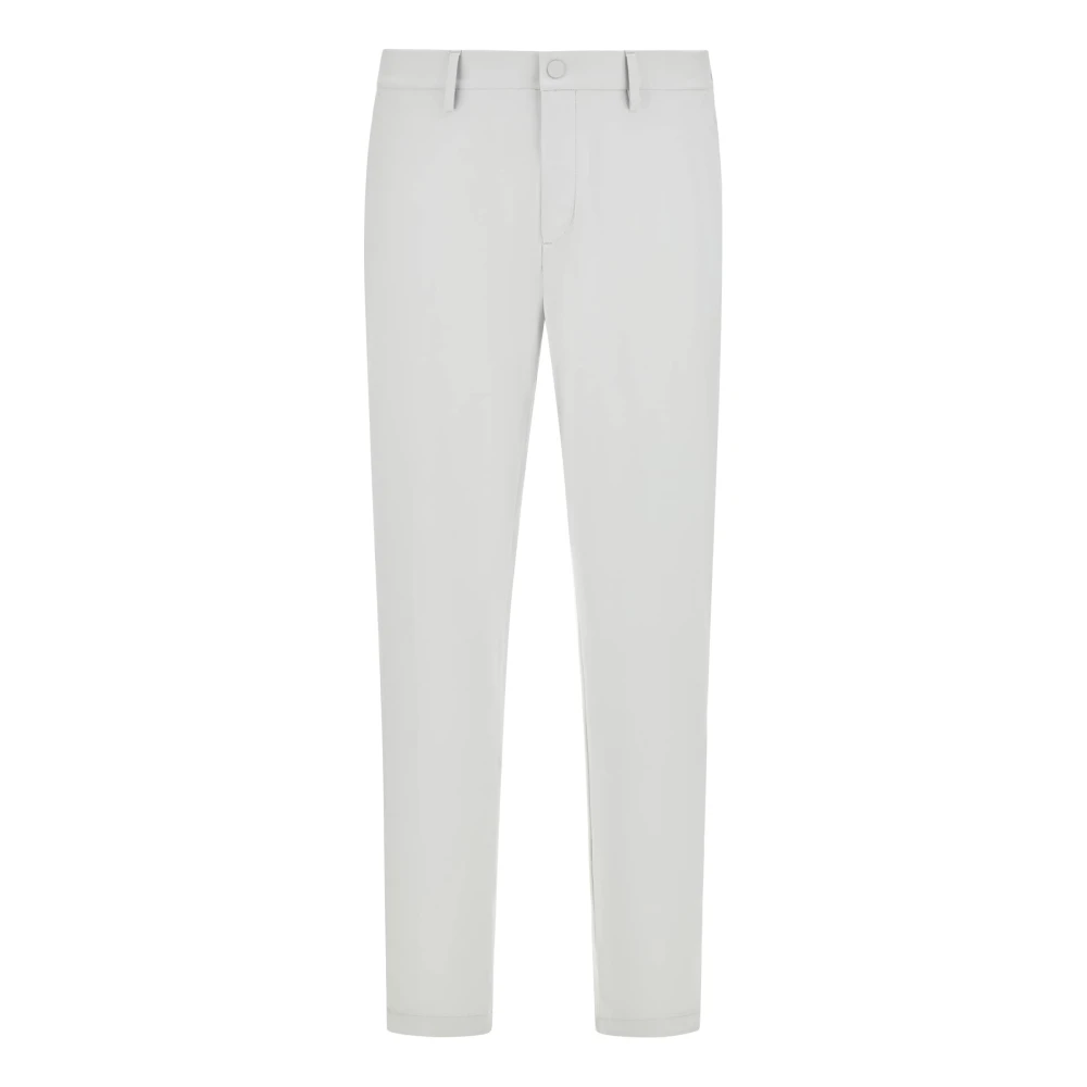 Boggi Milano B Tech B-Tech Stretch Nylon Broek Gray Heren