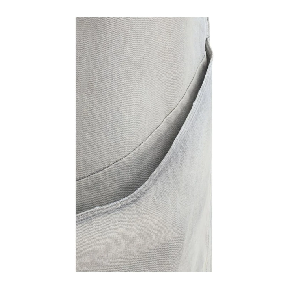 The Attico Cargo Zak Katoen Jeans Beige Dames