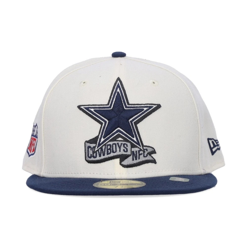 new era Dallas Cowboys Platte Klep Pet White Heren