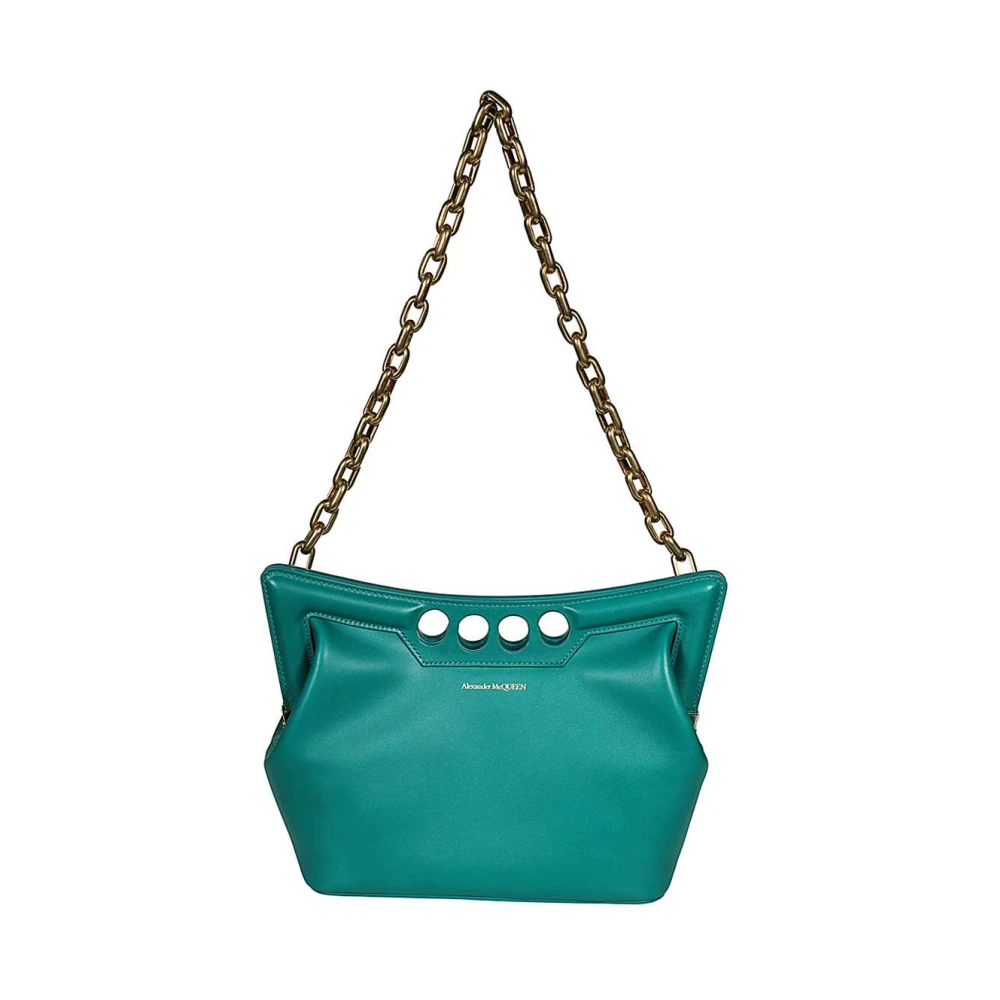 Alexander mcqueen Stijlvolle Leren Crossbody Tas Green Dames