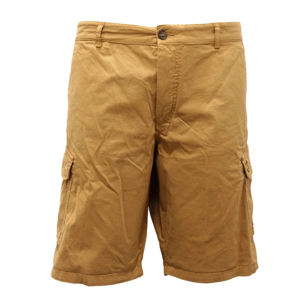 Lyle & Scott Men's Beige Casual Shorts,, Cargo Shorts In Dark Cotton W30