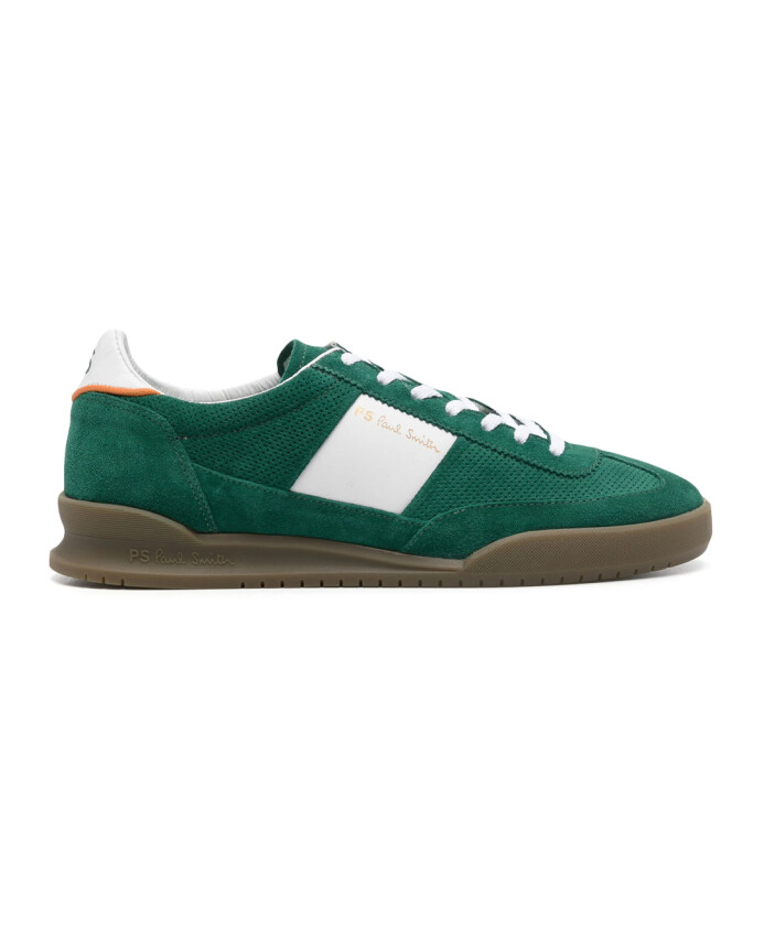 baskets-en-daim-vertes-a-lacets