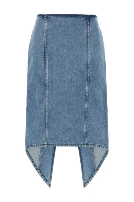 Denimkjol för Kvinnor