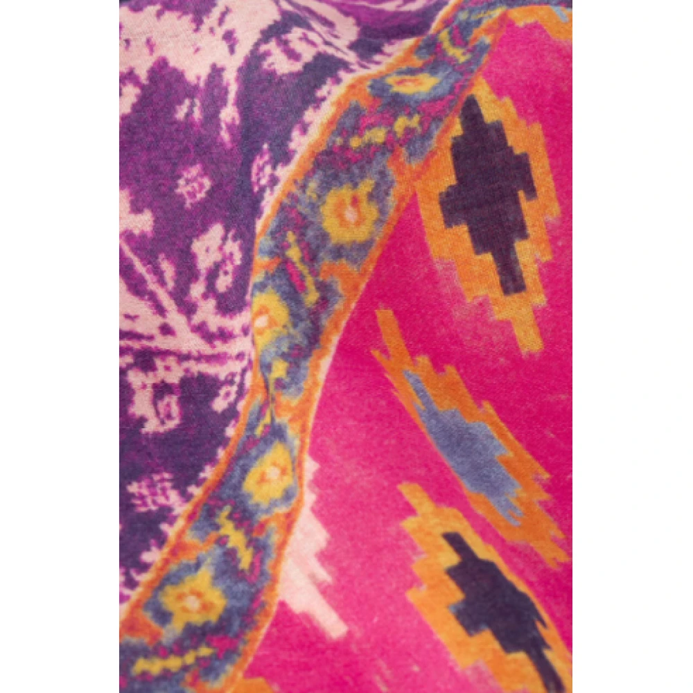 BA&SH Top met etnische print en sjaal-effect Multicolor Dames