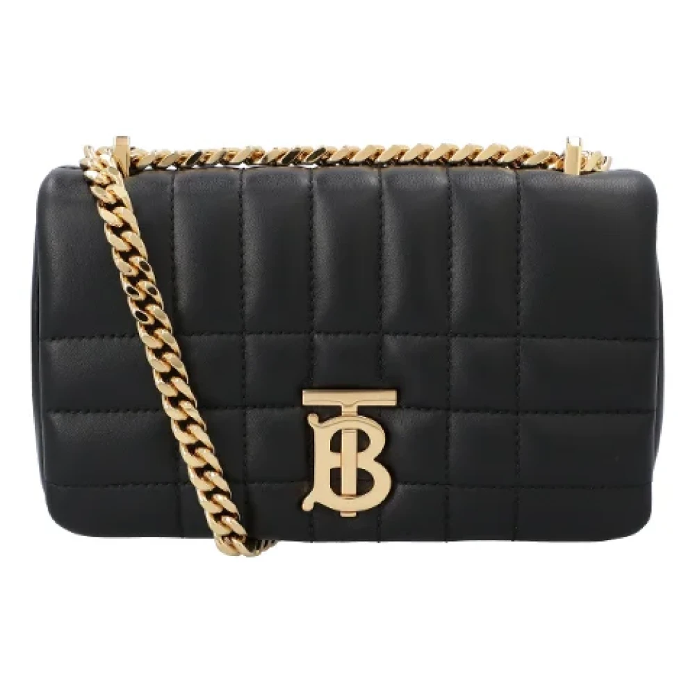 Burberry Leather shoulder-bags Black Dames