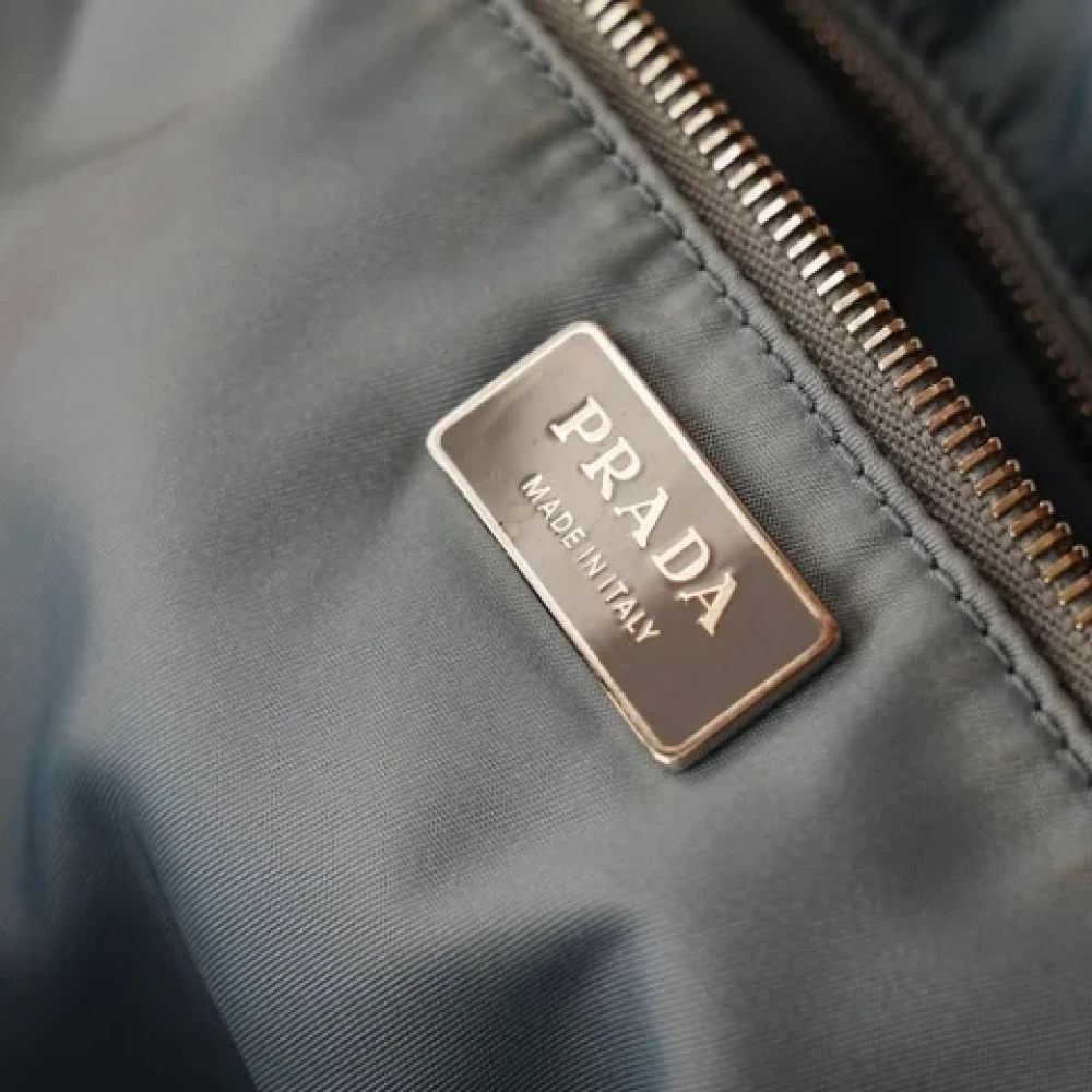 Prada Vintage Pre-owned Nylon prada-bags Black Dames