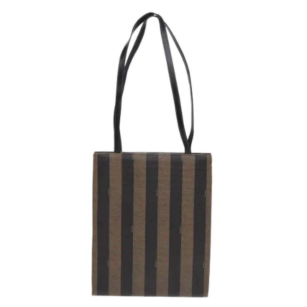 Fendi Vintage Pre-owned Canvas totes Brown Dames