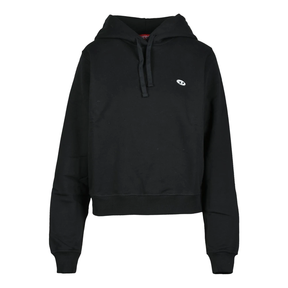 Diesel Katoenen Sweatshirt Black Dames