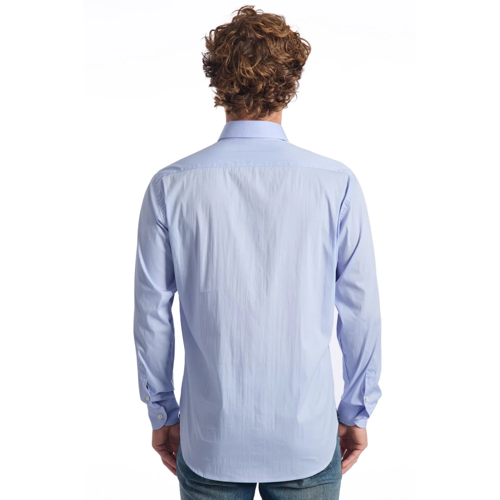 Baldinini Kleding Overhemden Blue Heren