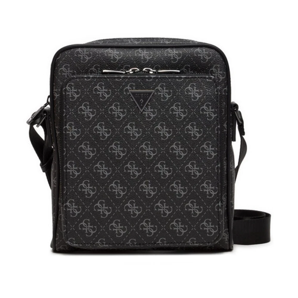 Guess Milano PU Leren Schoudertas Black Heren