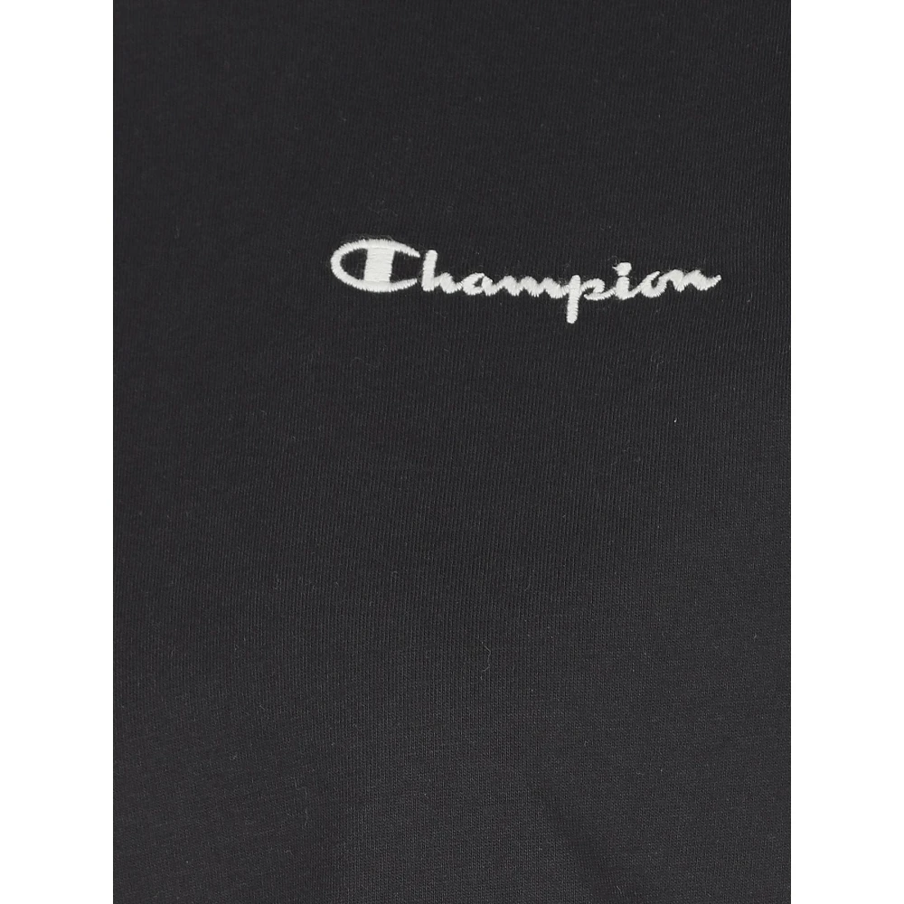 Champion T-Shirts Black Dames