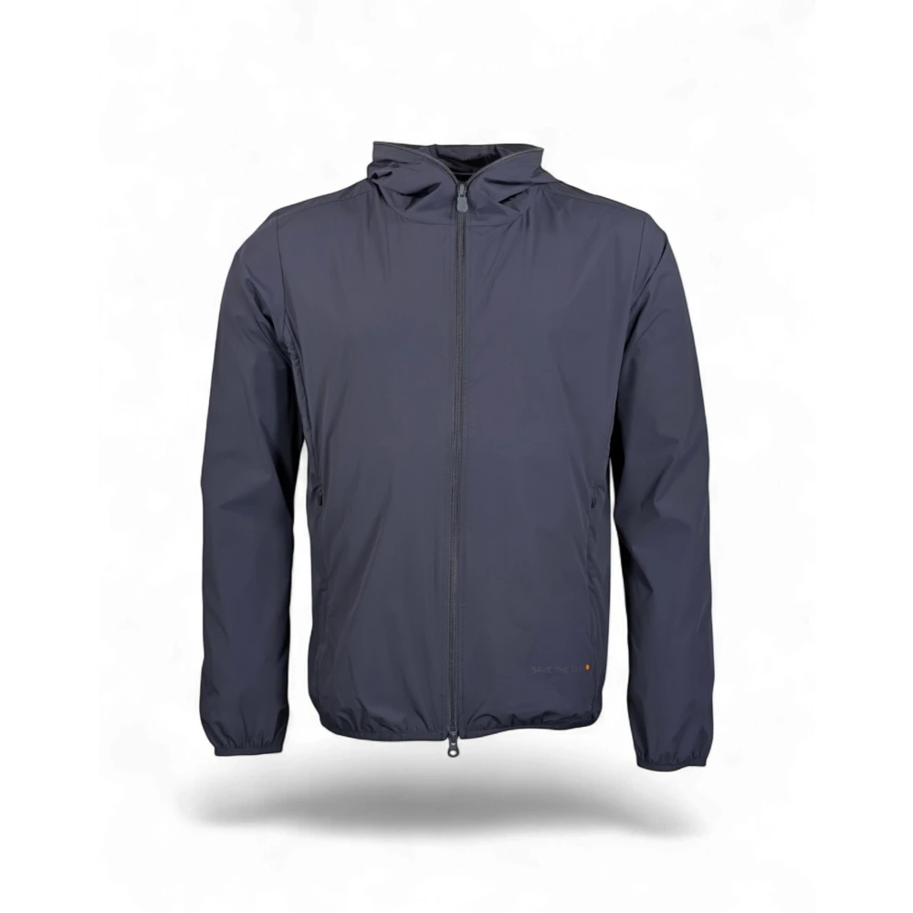 Save The Duck Men's Blue Light Jackets, 2XL, Light Puffer Jacket