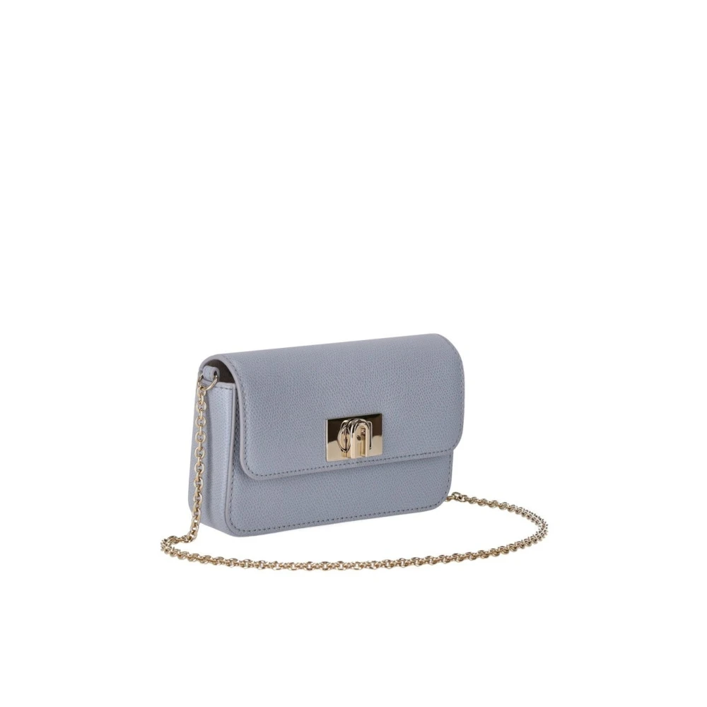 Furla Mini Nuvola Crossbody Tas Blue Dames