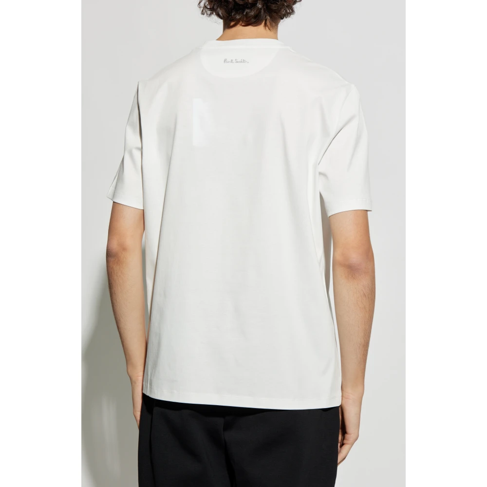 Paul Smith Katoenen T-shirt White Heren