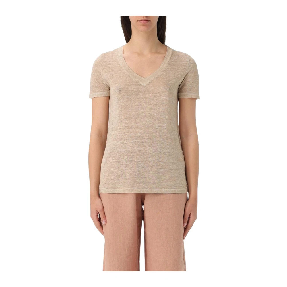 Tops > T-Shirts - - 120% Lino - Modalova