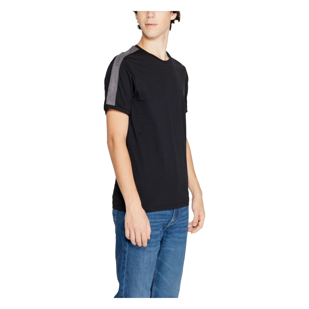 Emporio Armani Katoenen Crew Neck T-Shirt Black Heren