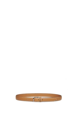 Slim Grained-Leather Trouser Belt