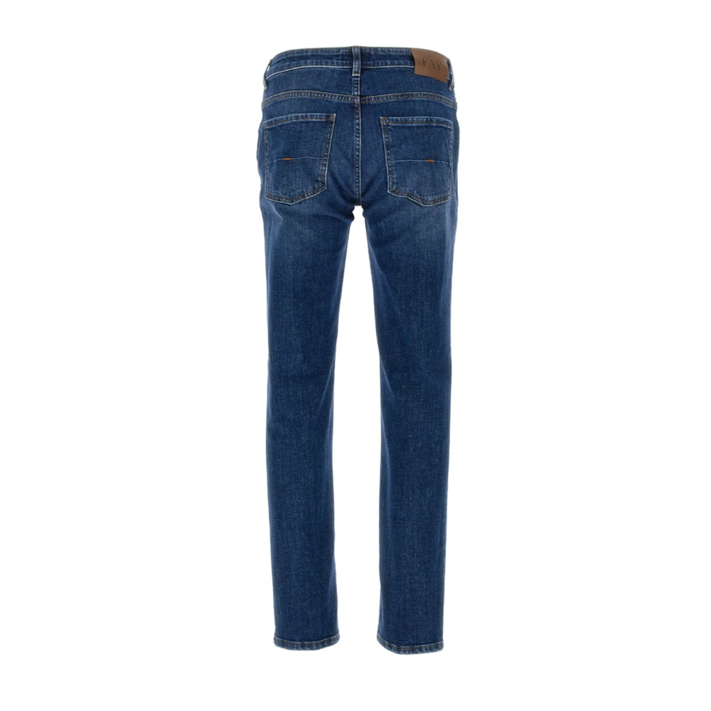 Fay Stijlvolle Spijkerbroek Blue Heren