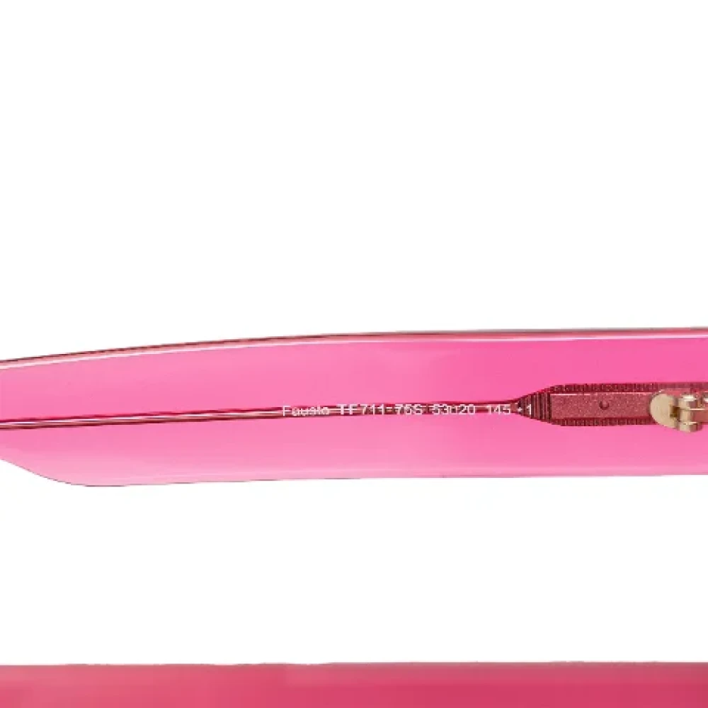 Tom Ford Pre-owned Acetate sunglasses Pink Dames