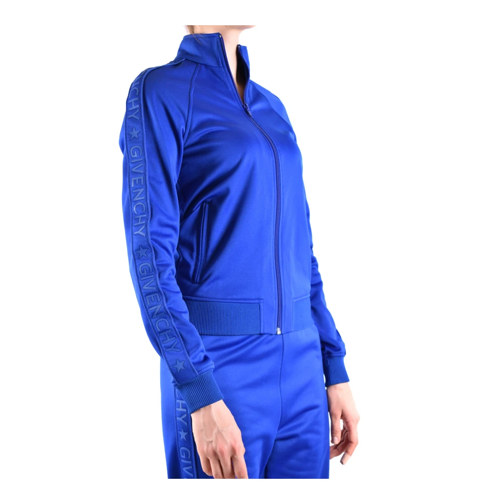 Givenchy Sweatshirt met rits Blue Dames