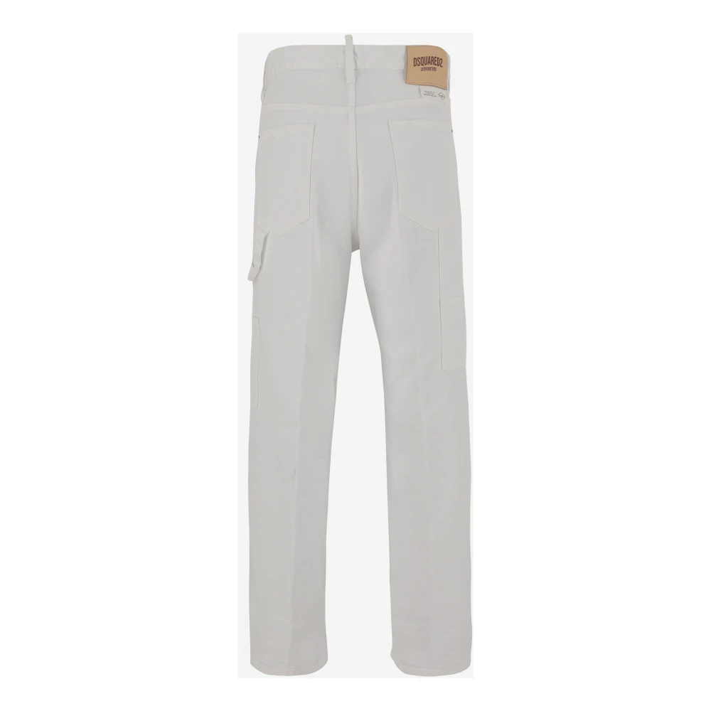 Dsquared2 Stijlvolle Modieuze Kledingcollectie White Heren