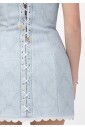robe-courte-bleue-avec-texture-3d